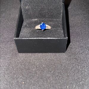 Elegant Sapphire Ring